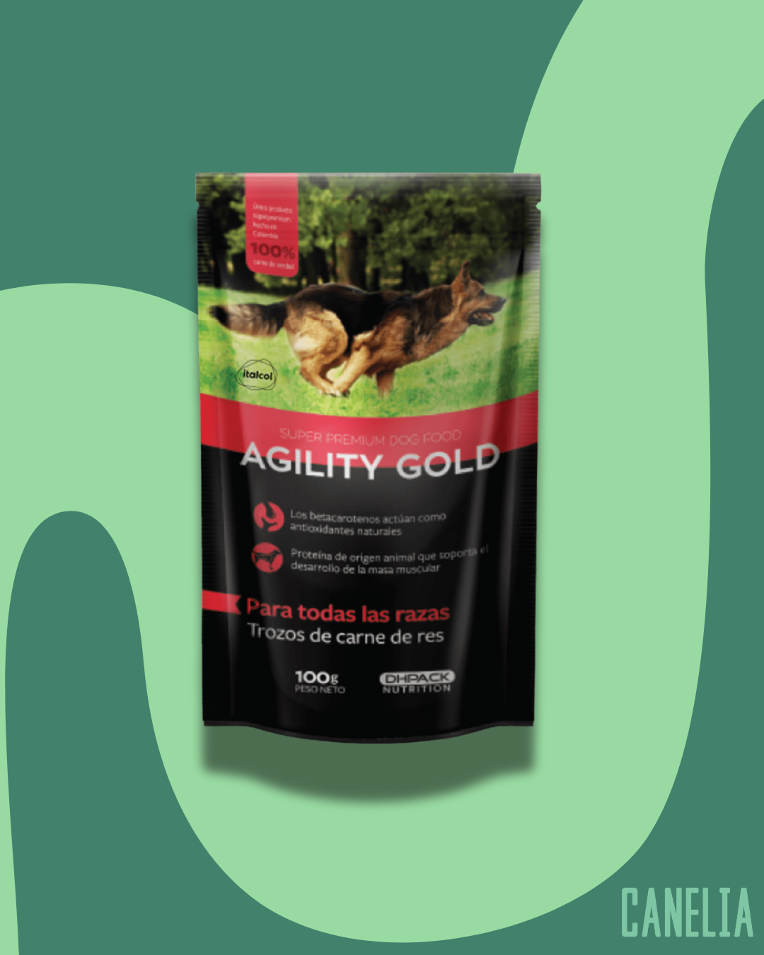 AGILITY GOLD Húmedo Pouch x 100gr