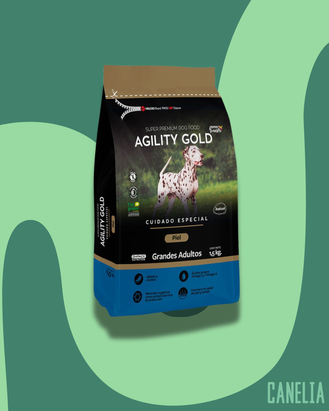 AGILITY GOLD Piel Grandes Adultos