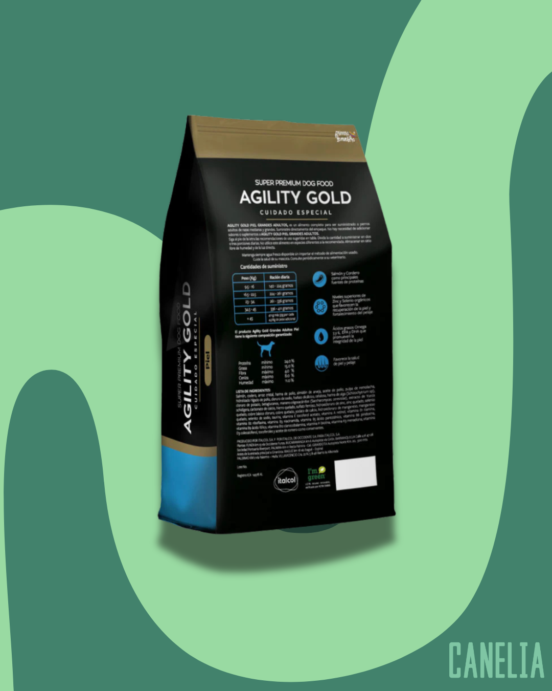 AGILITY GOLD Piel Grandes Adultos