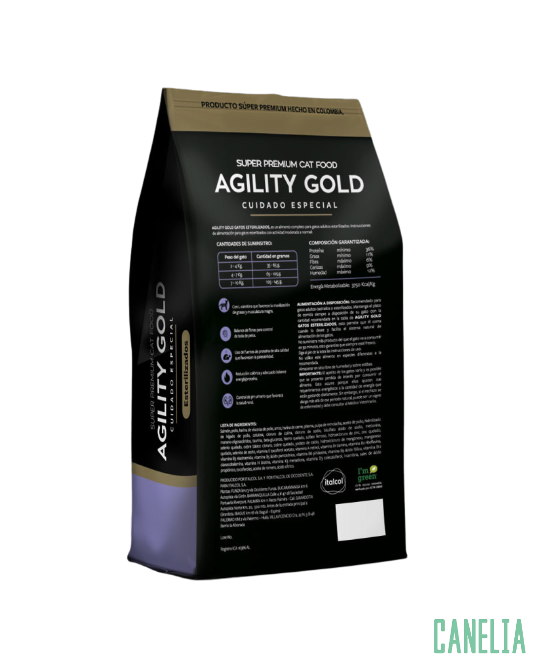 AGILITY GOLD Gatos Esterilizados