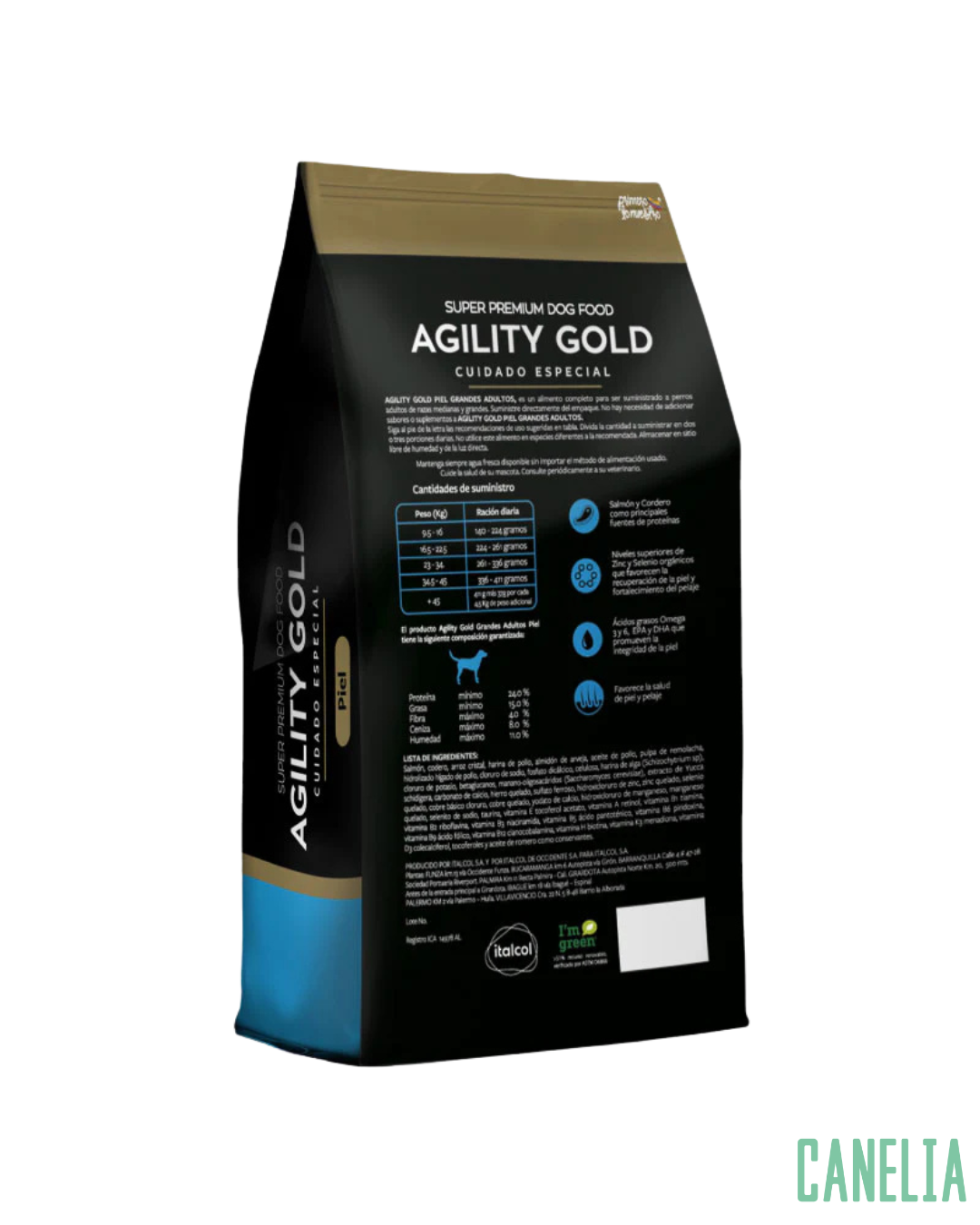 AGILITY GOLD Piel Grandes Adultos