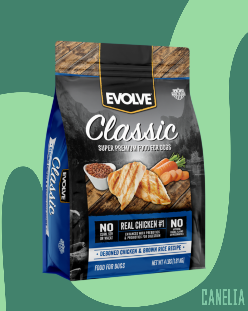 Evolve dog classic pollo