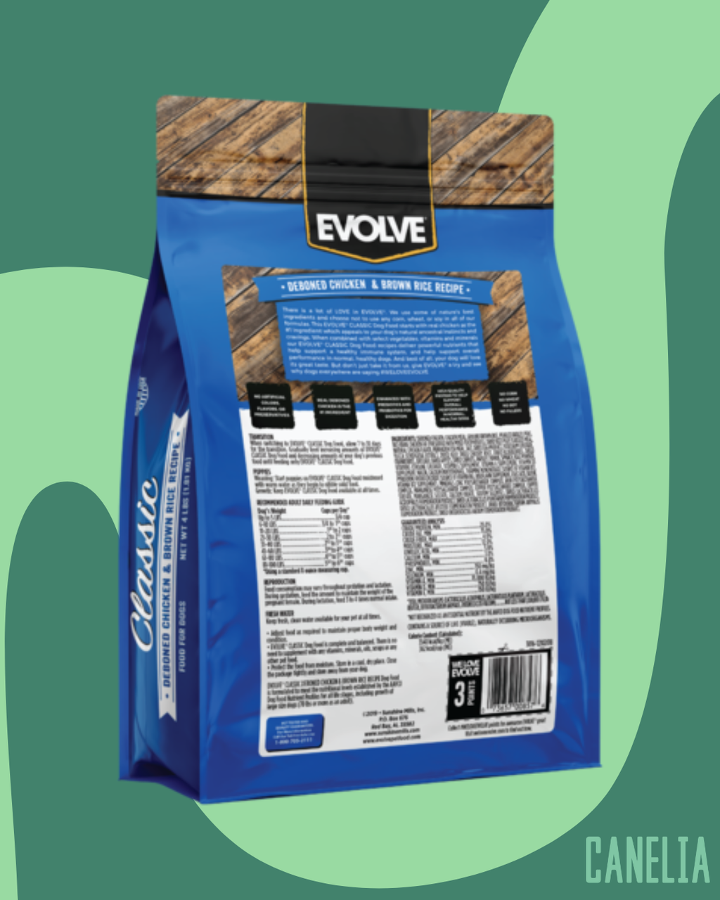 Evolve dog classic pollo