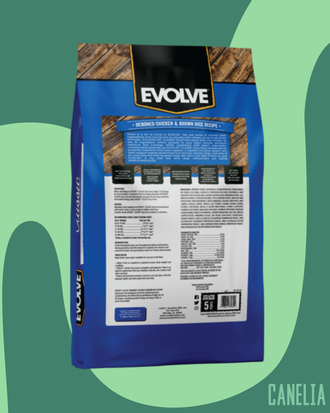 Evolve dog classic pollo